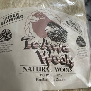 Natural Wools Super Brushed Cream